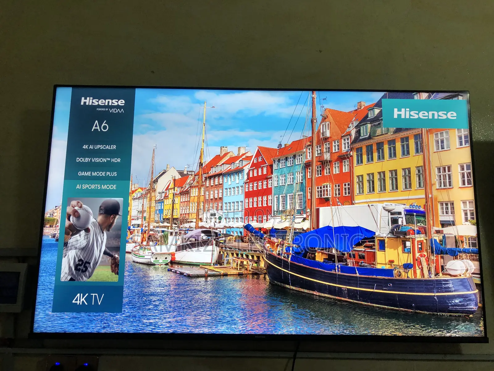 Hisense 50Inch A6 Smart TV — Dolby Vision |Quiet Luxury Pure Edition
