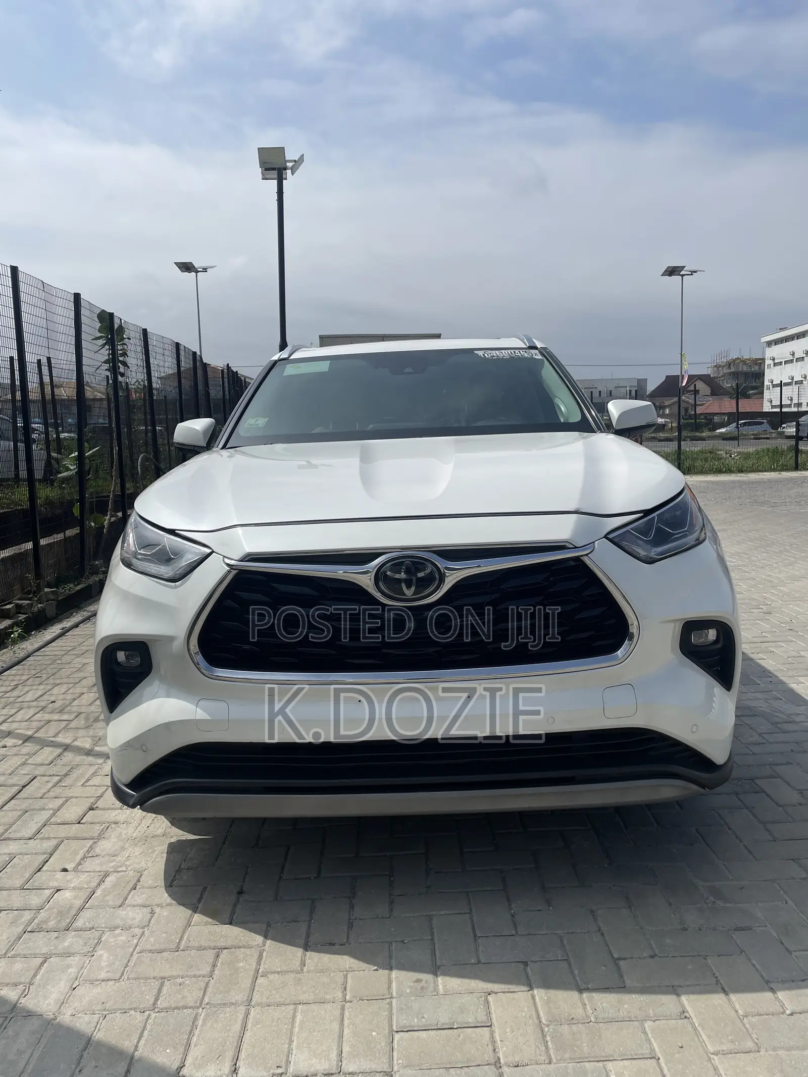 Toyota Highlander Platinum AWD 2020 White