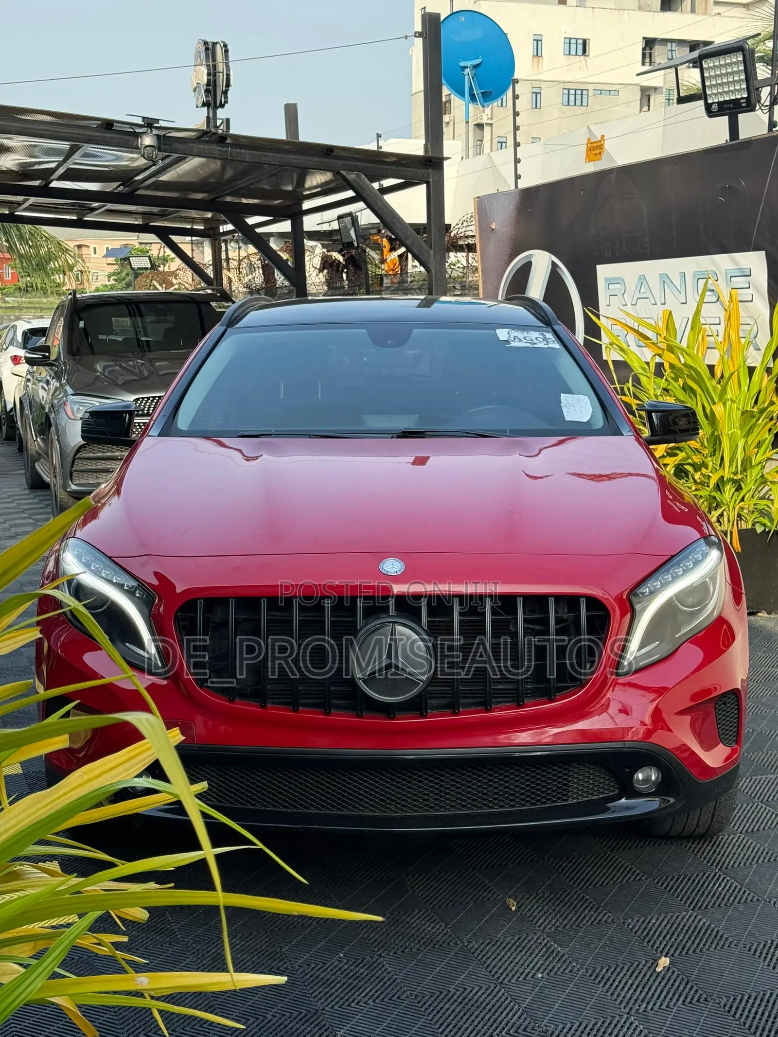 Mercedes-Benz GLA-Class 2015 Red