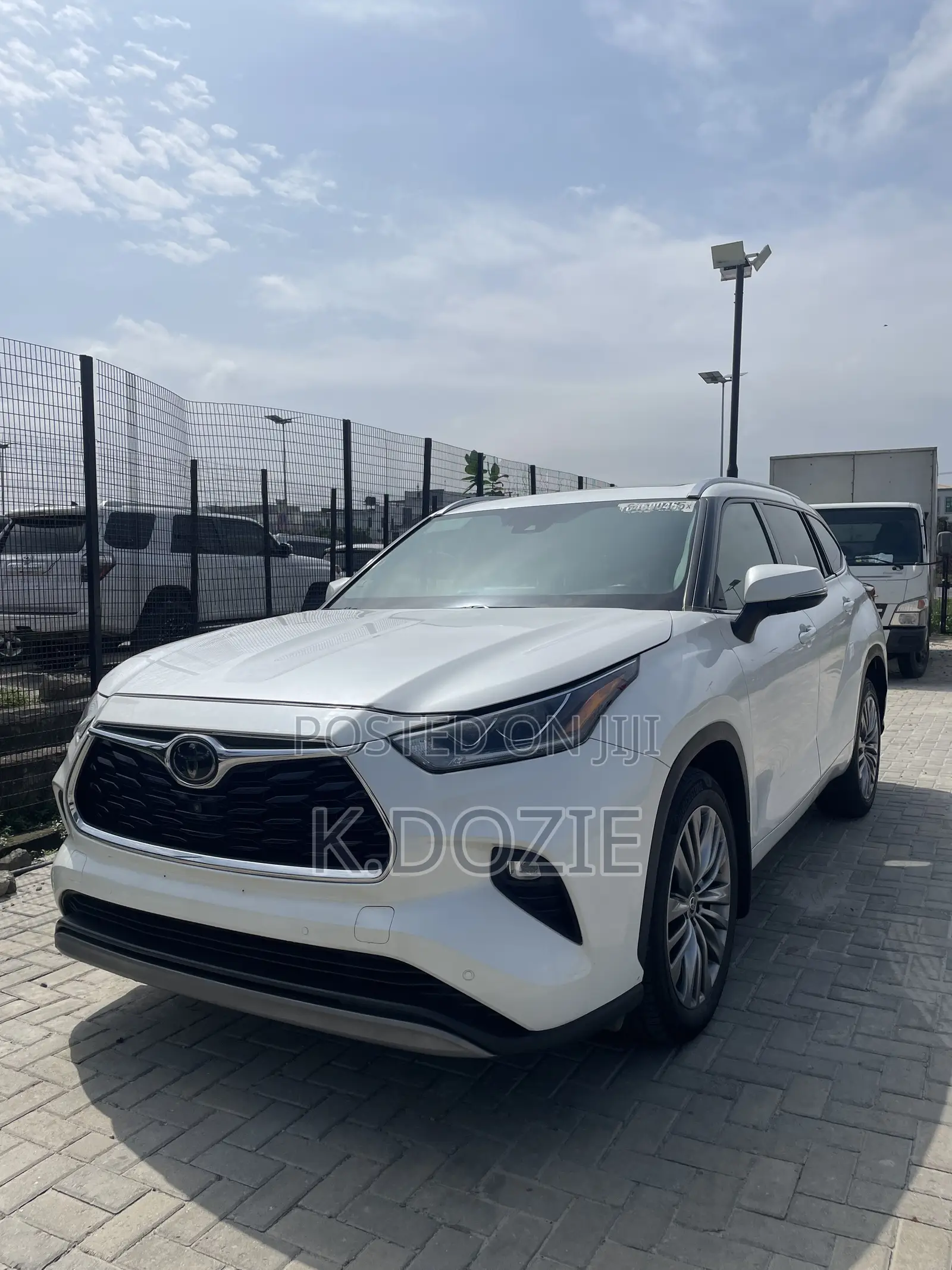 Toyota Highlander Platinum AWD 2020 White