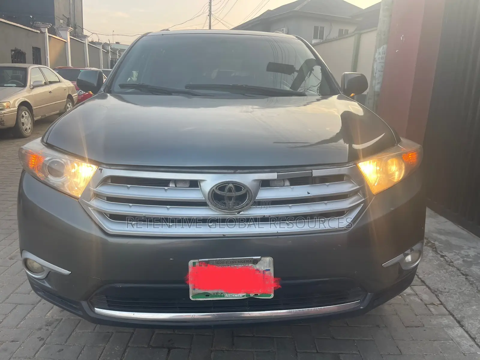 Toyota Highlander Limited 2012 Green