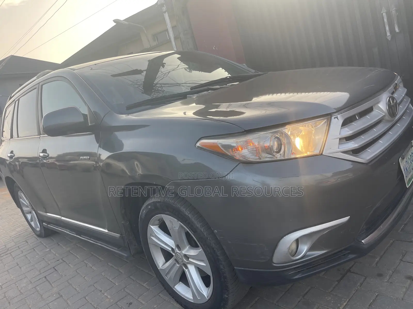 Toyota Highlander Limited 2012 Green
