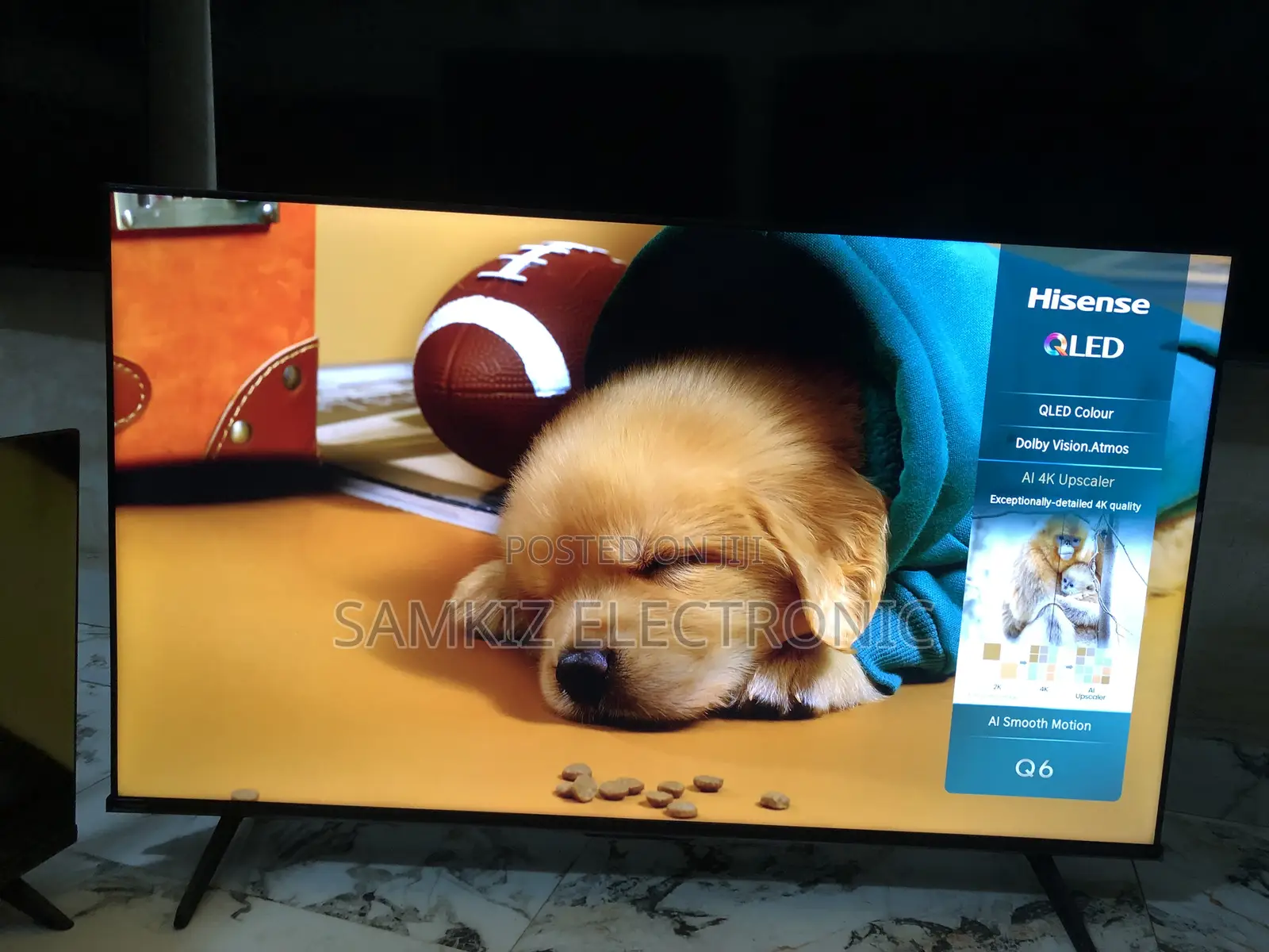 Hisense 50 Inch Q6 QLED Smart TV, 2025 Model —The Quantum Masterpiece