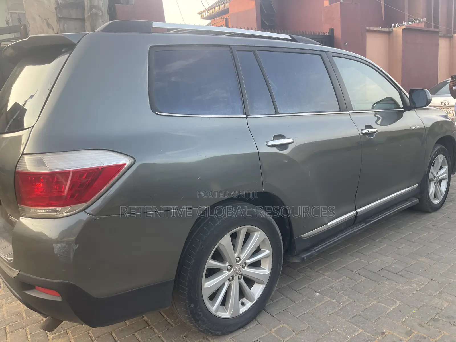 Toyota Highlander Limited 2012 Green