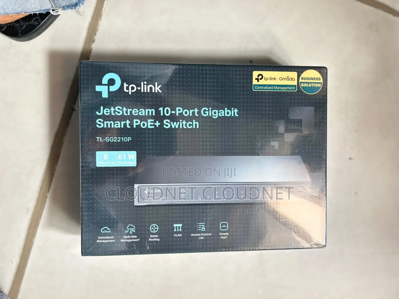 TP-Link TL-SG2210P JetStream 10-Port Gigabit Smart PoE+