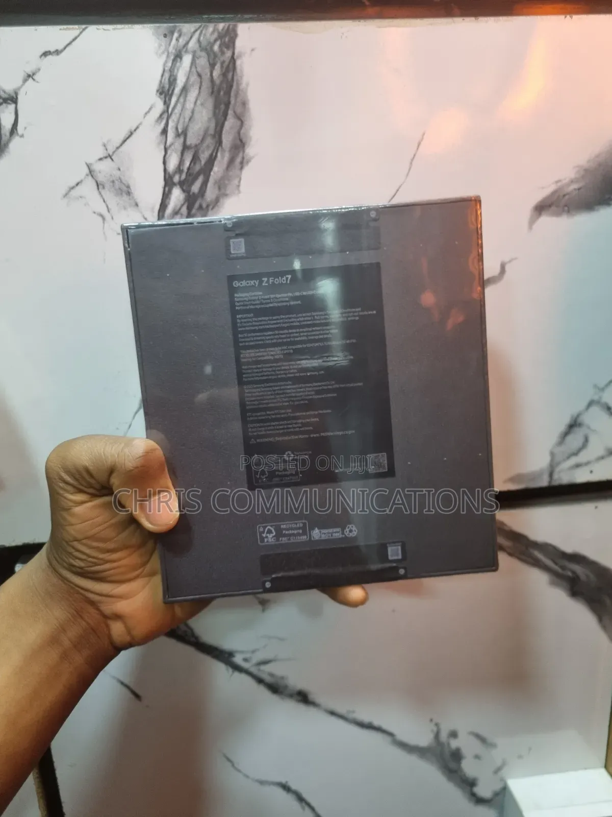 New Samsung Galaxy Z Fold7 1 TB Silver