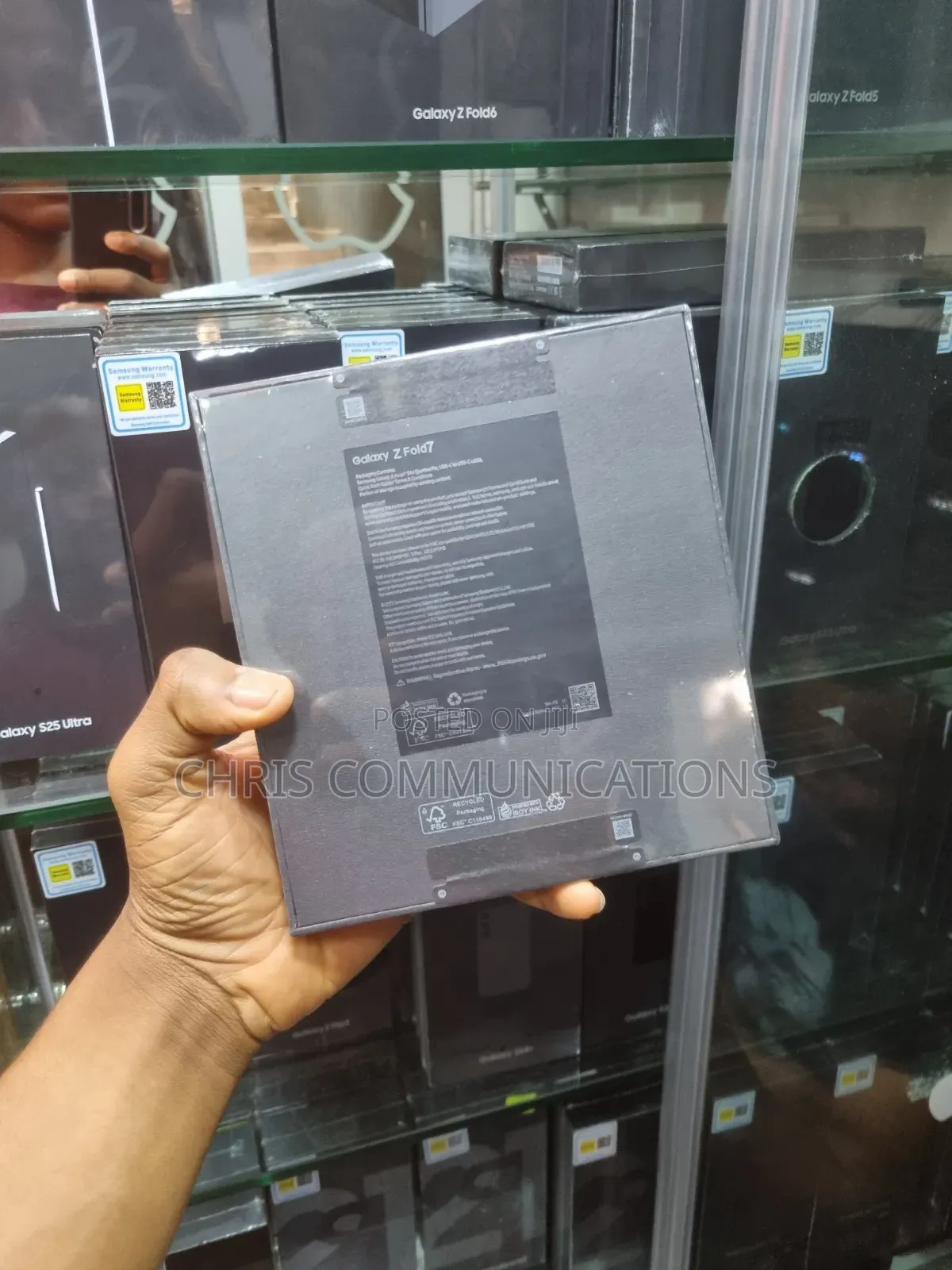 New Samsung Galaxy Z Fold7 1 TB Blue