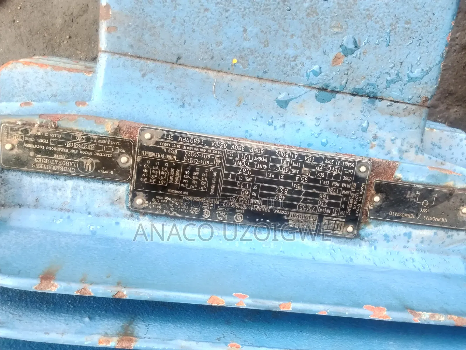 55 kW WEG Electric Motor 75 HP