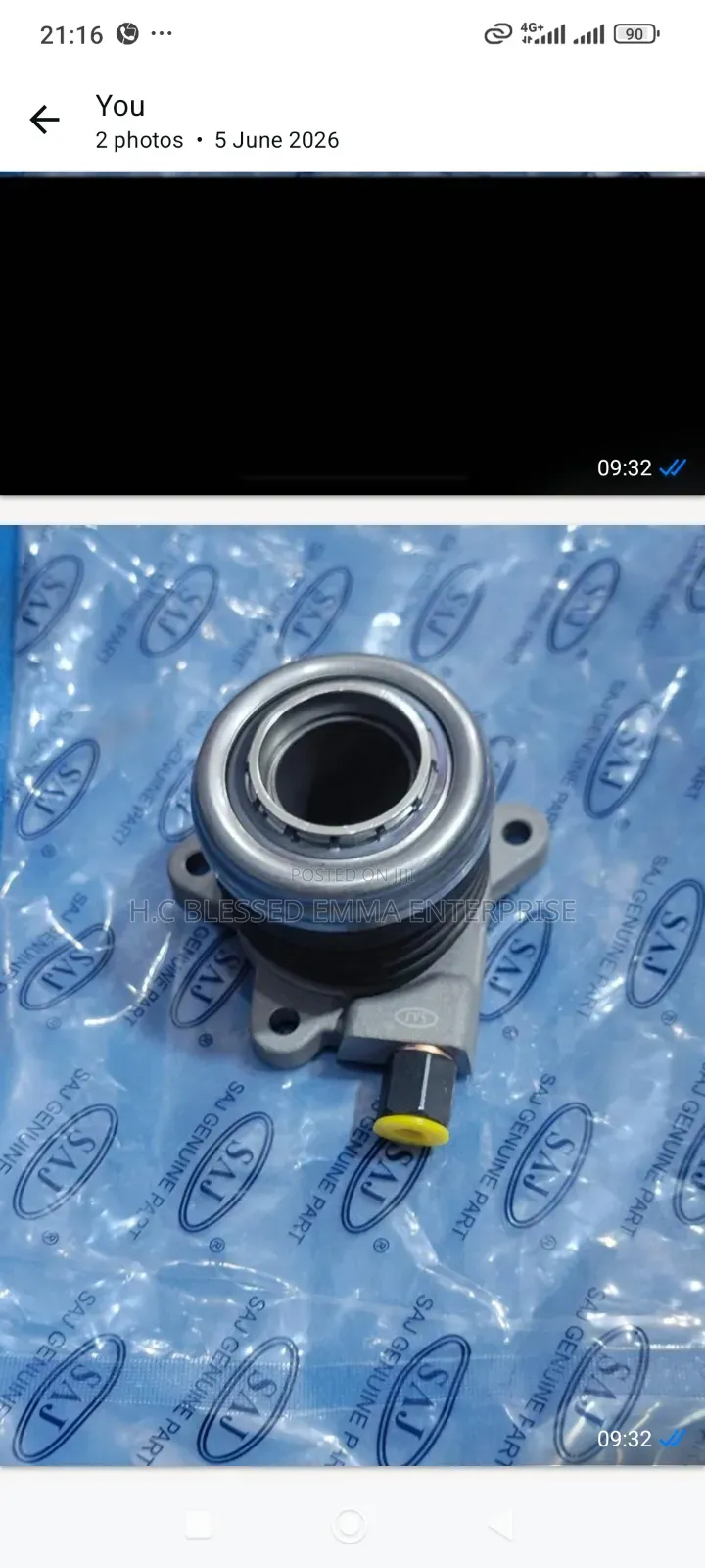 Upper Clutch for JAC T6