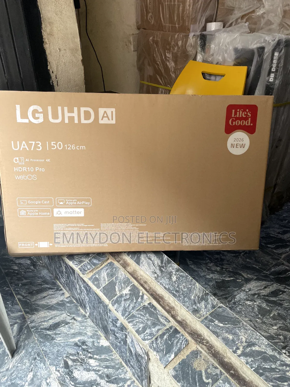 LG 50-Inch UHD Smart Entertainment TV