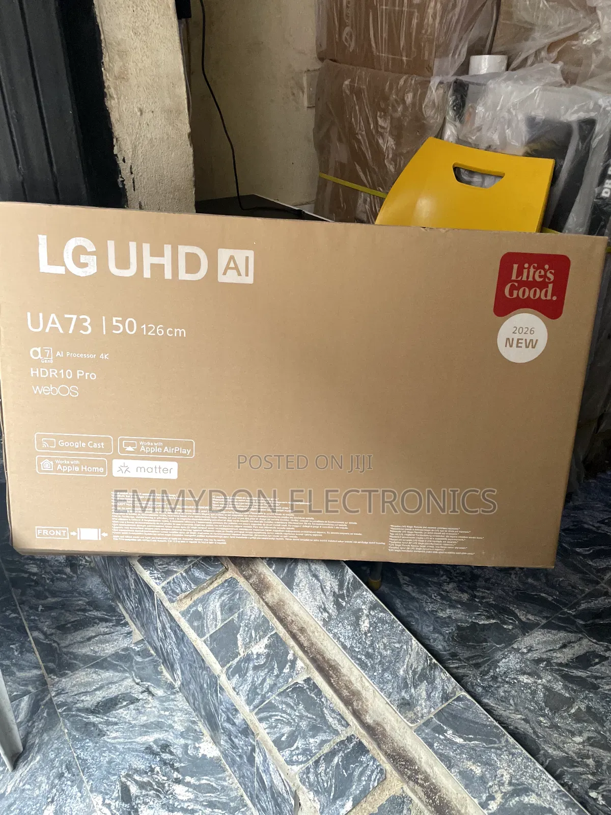 LG 50-Inch Smart TV With HDR