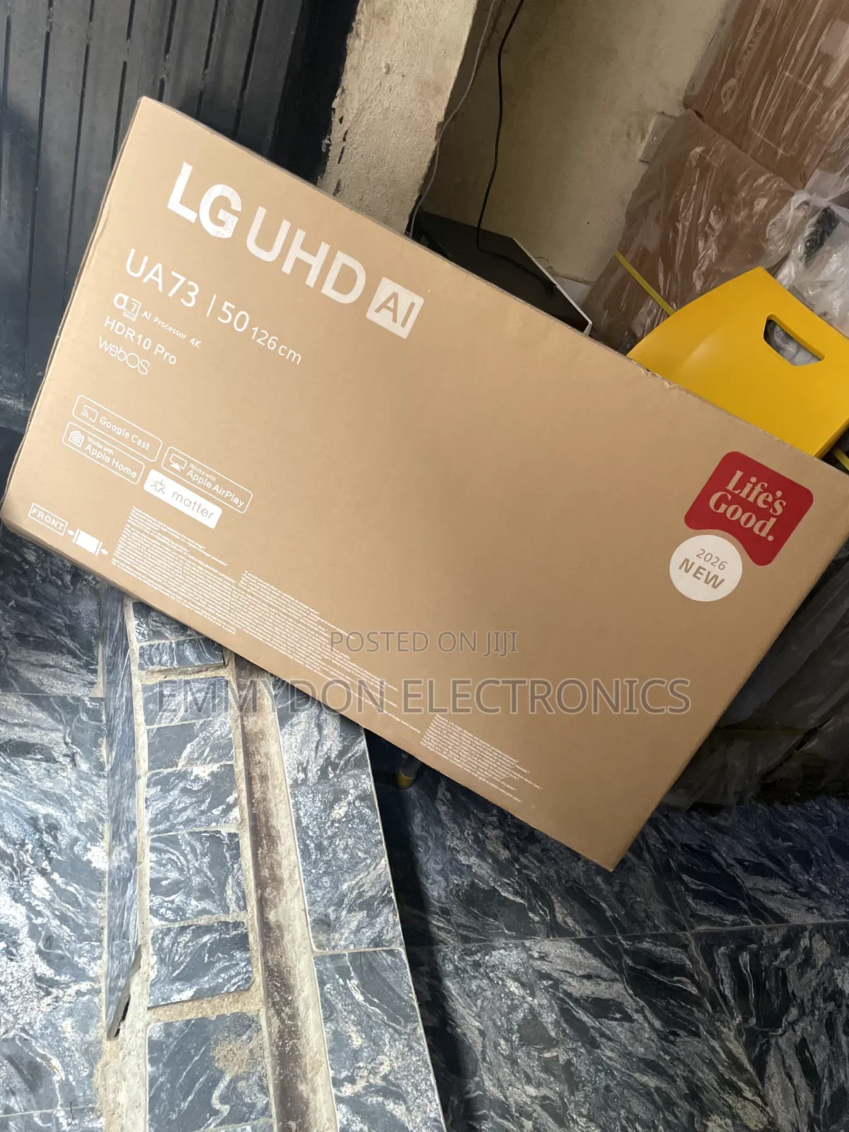 LG 50-Inch Smart TV With HDR