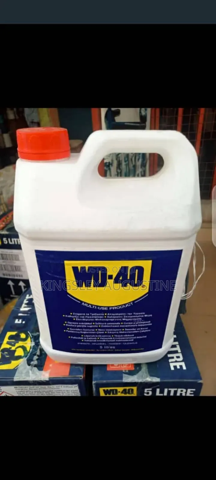 Wd40 Penetrating Oil 5litre