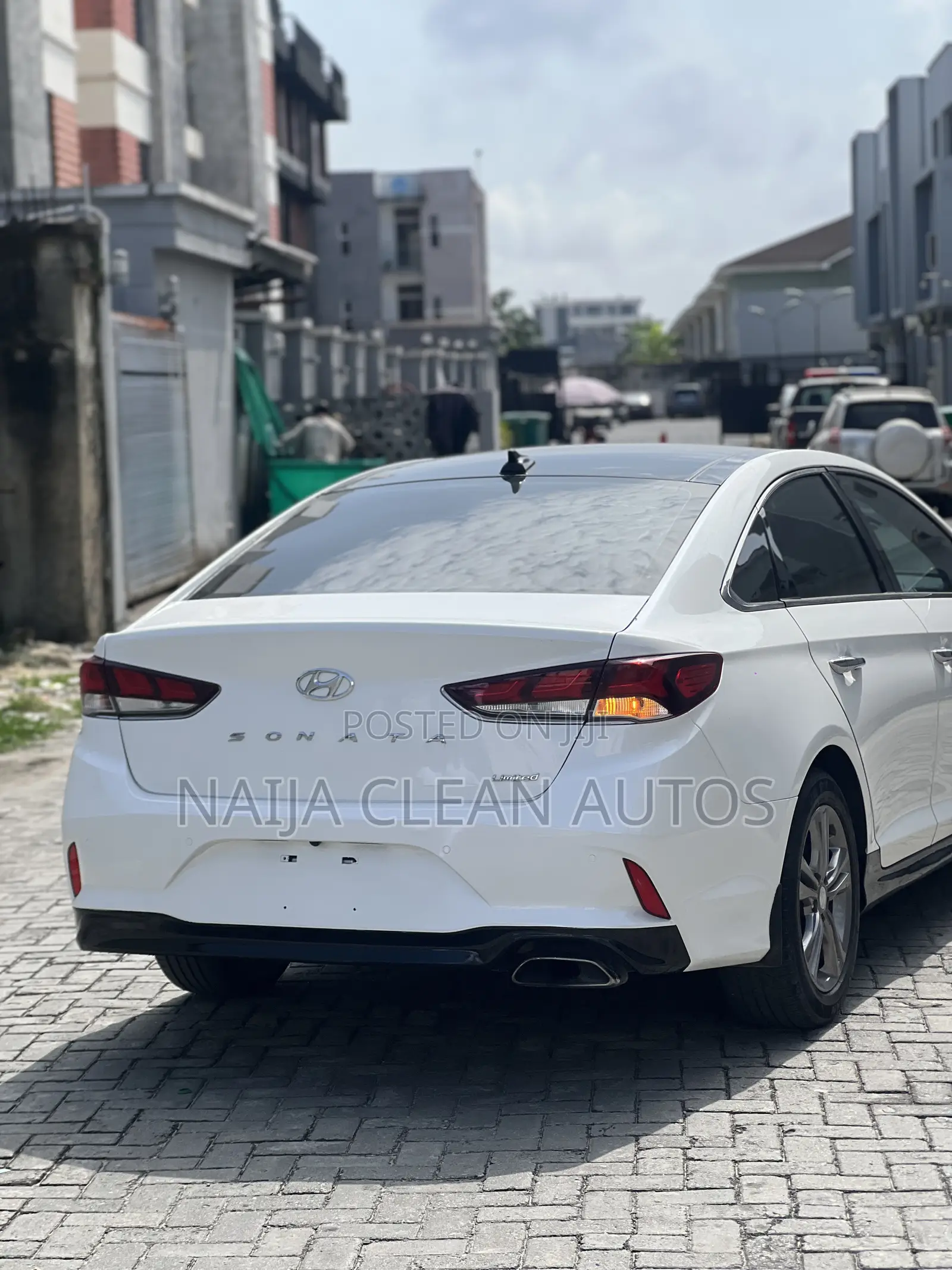 Hyundai Sonata Limited 2019 White
