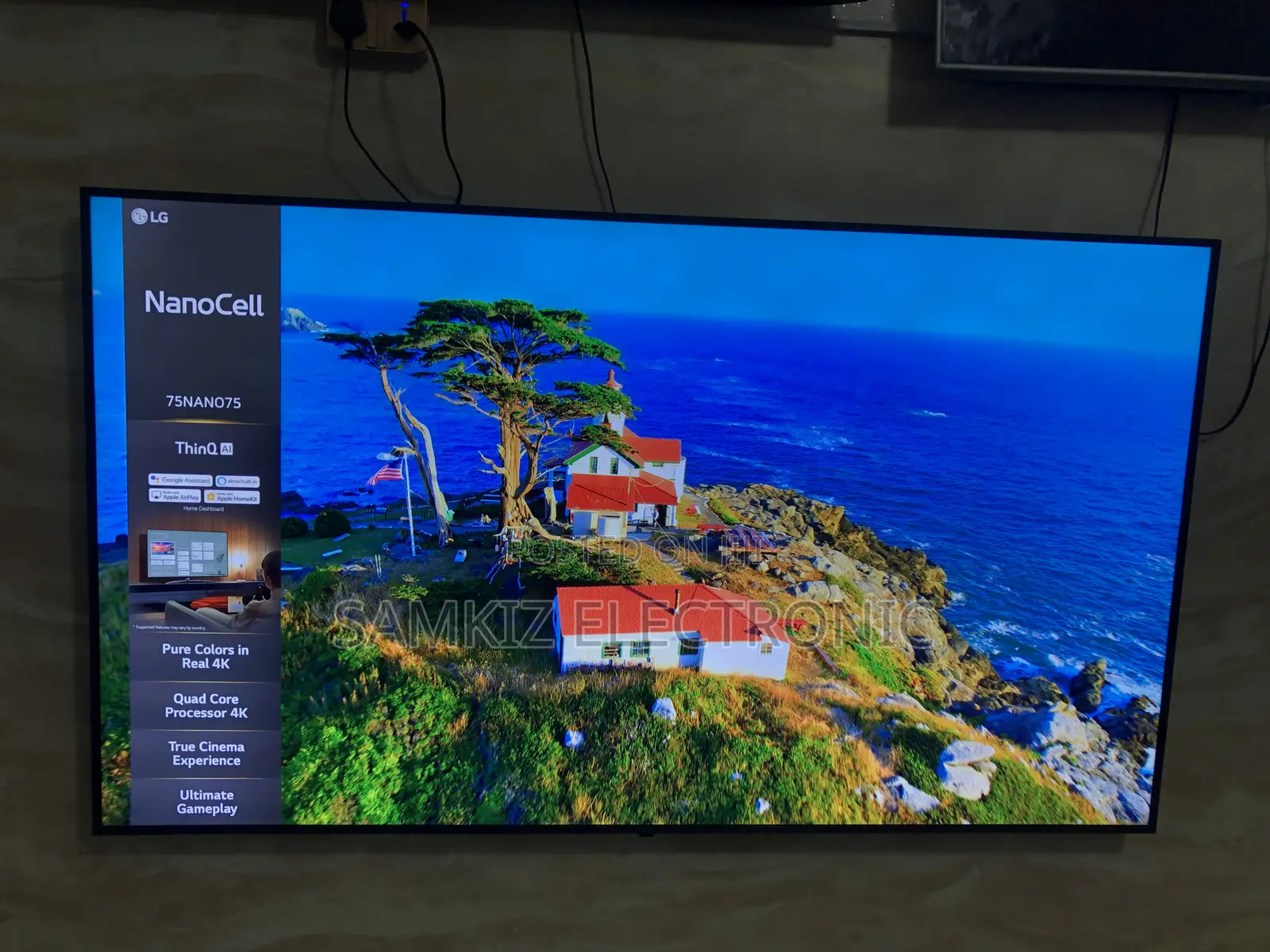 LG 75 Inch NANO75 NanoCell - The 75 Inch Statement for Elite Homes
