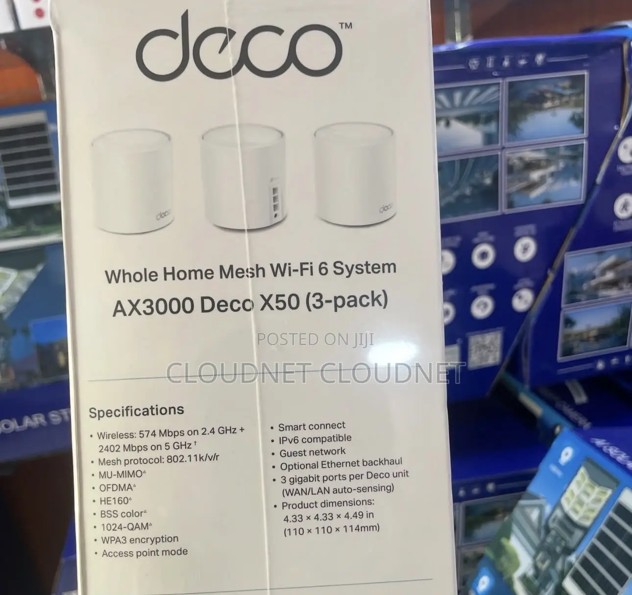 TP Link DECO X50. AX 3000 WiFi 6 Mesh WiFi