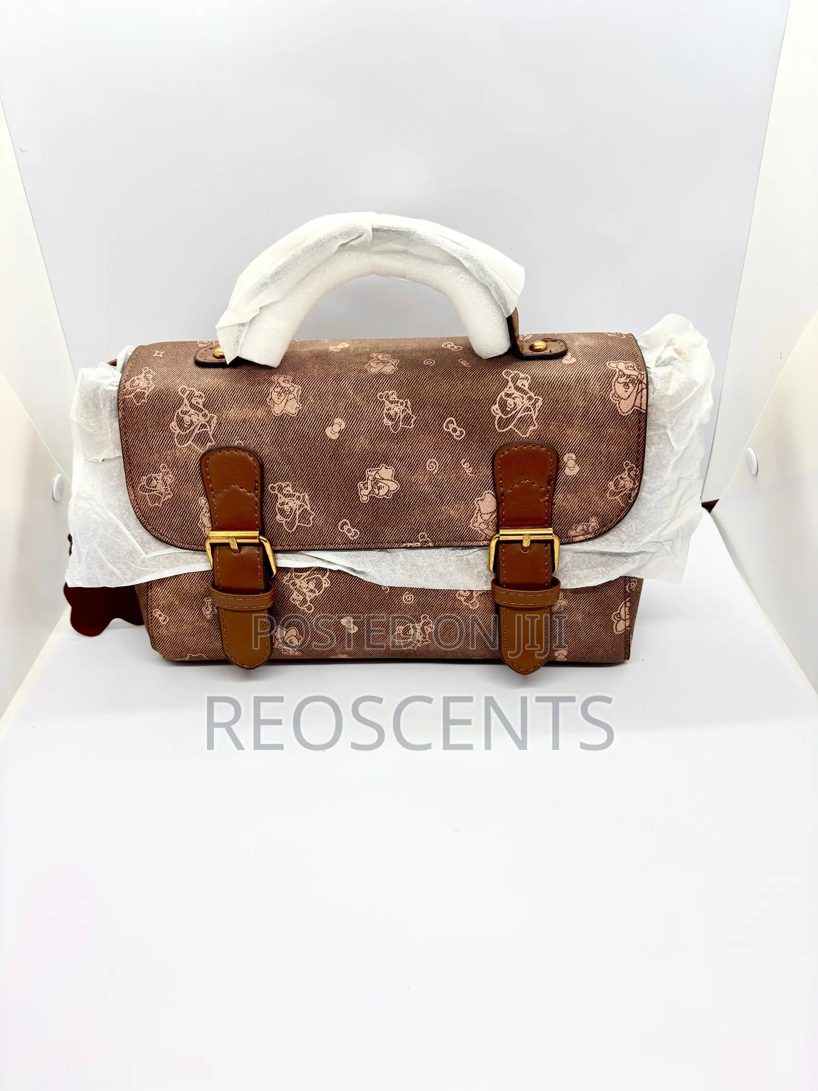 Teddy Buckle Satchel