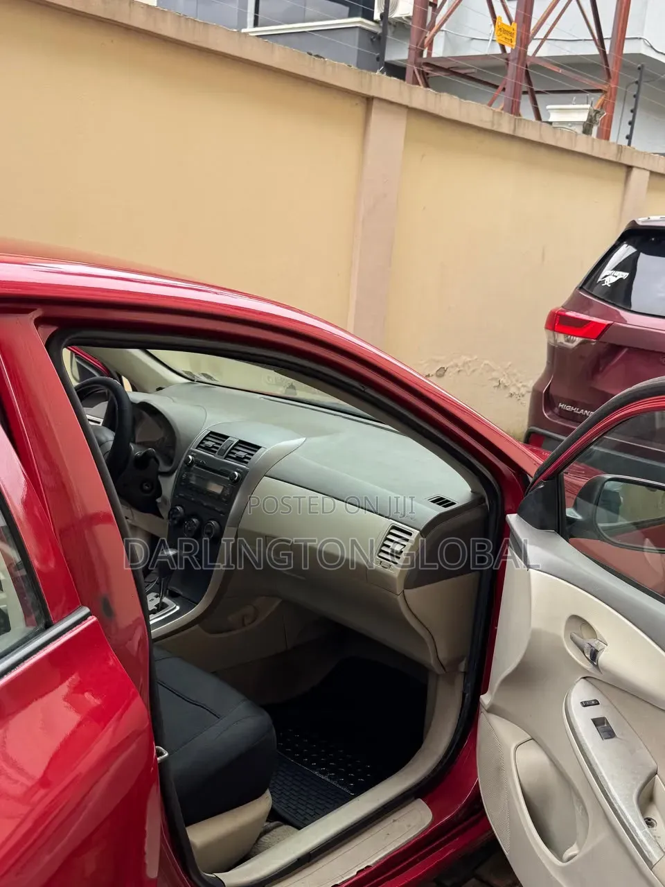 Toyota Corolla 2010 Red