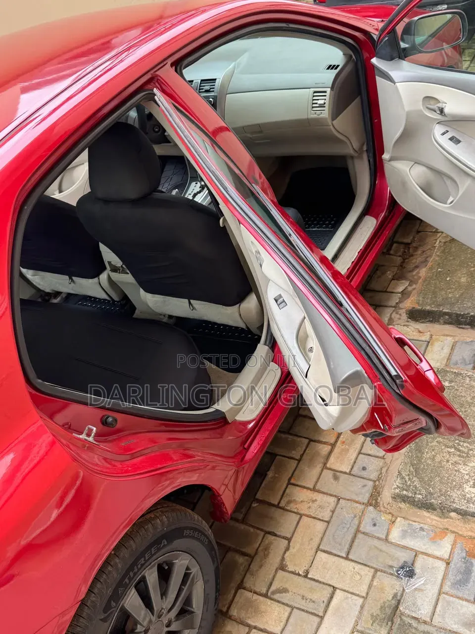 Toyota Corolla 2010 Red