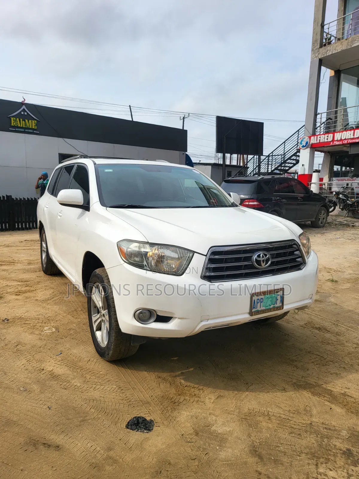 Toyota Highlander 2008 White