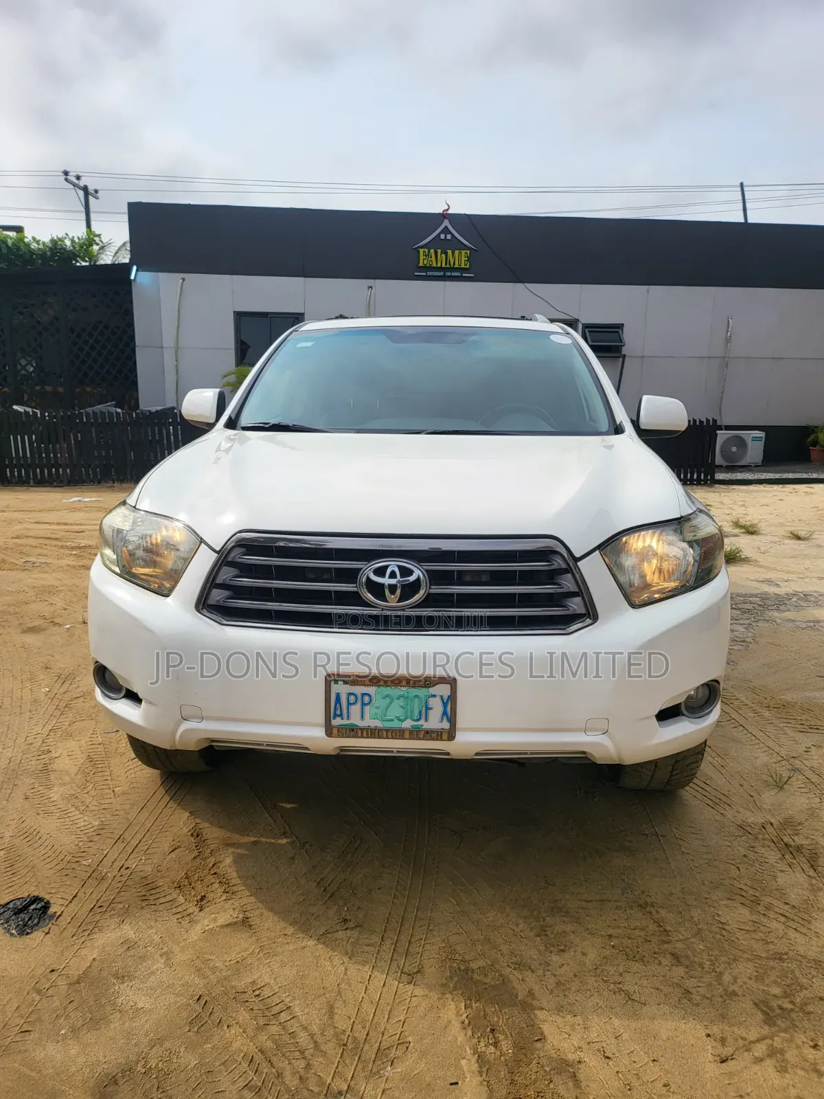 Toyota Highlander 2008 White
