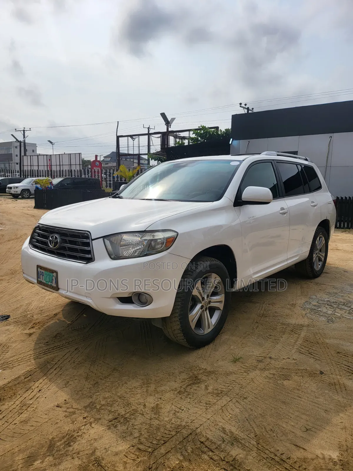 Toyota Highlander 2008 White