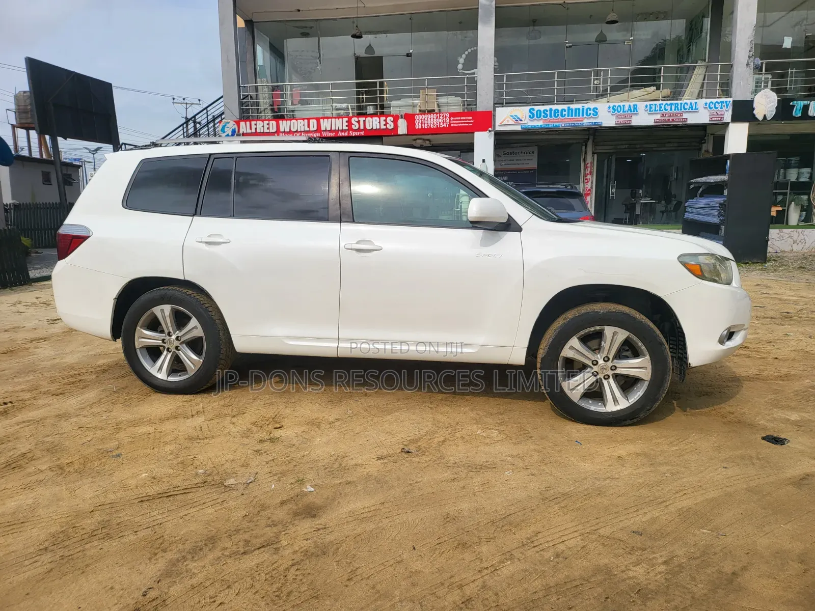 Toyota Highlander 2008 White