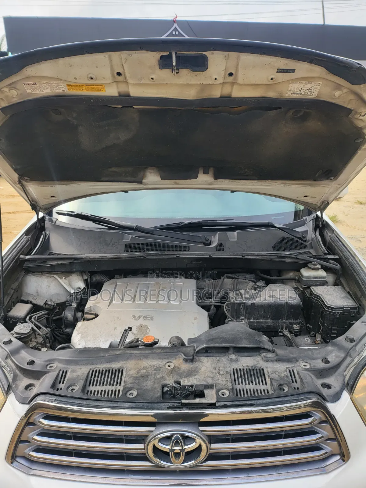 Toyota Highlander 2008 White