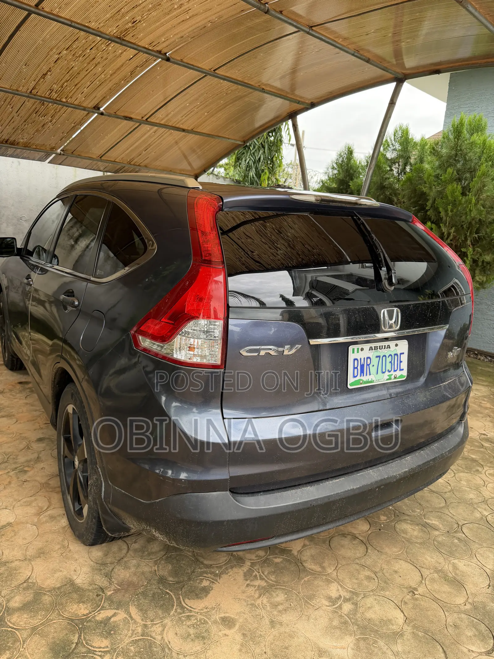 Honda CR-V EX-L 4dr SUV (2.4L 4cyl 5A) 2012 Blue