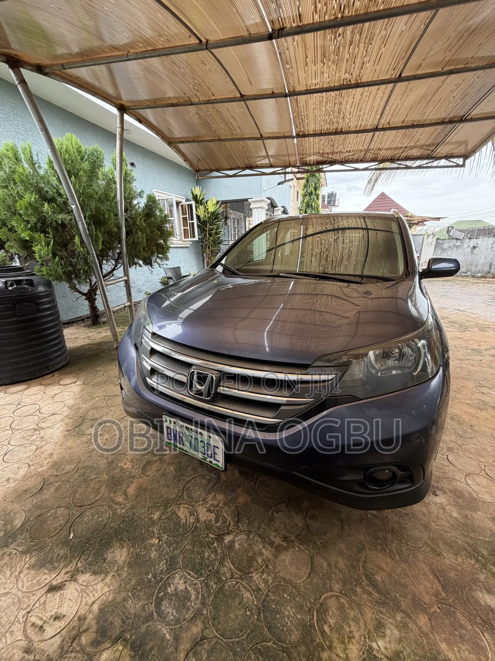 Honda CR-V EX-L 4dr SUV (2.4L 4cyl 5A) 2012 Blue