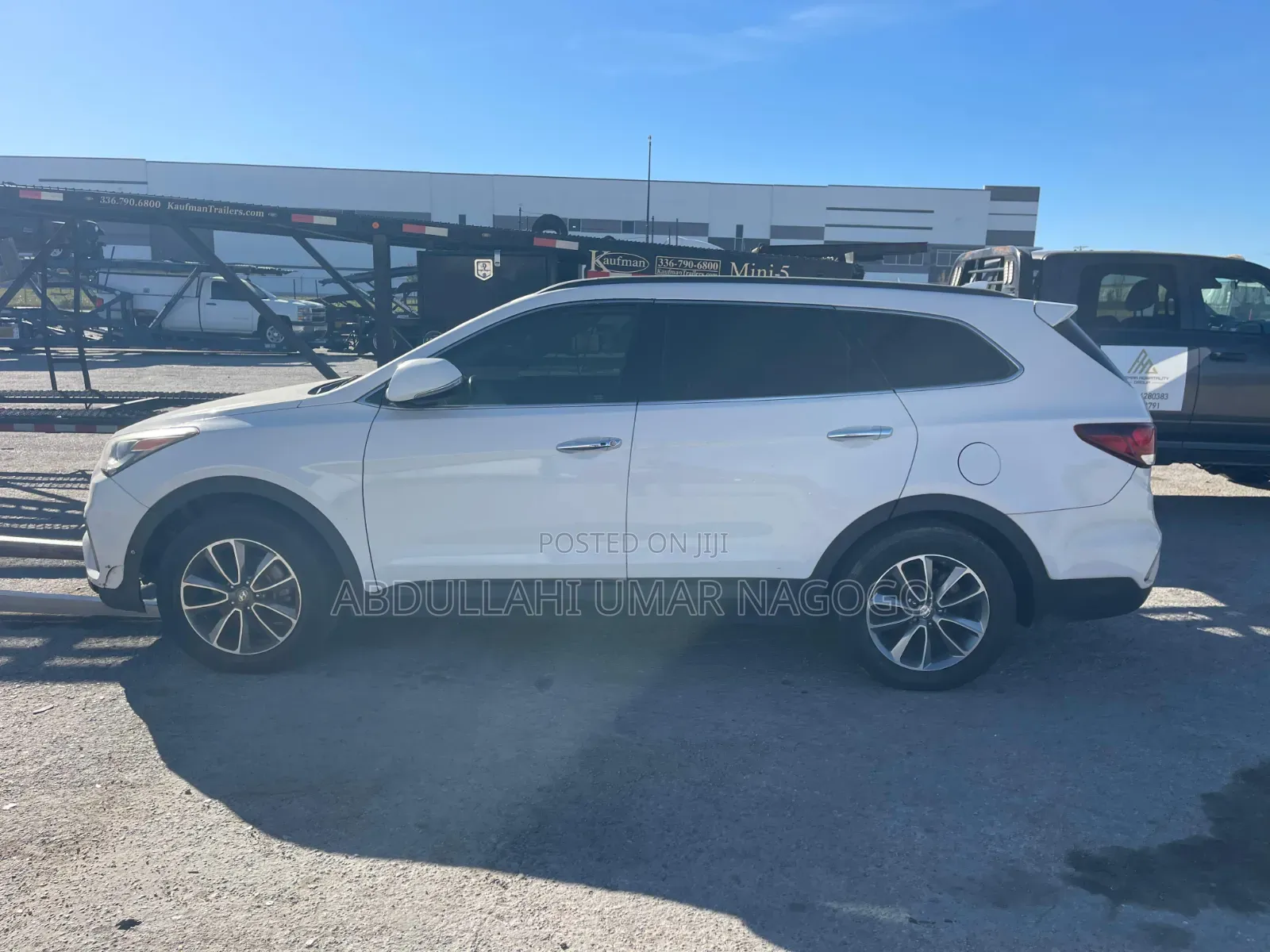 Hyundai Santa Fe 2017 White