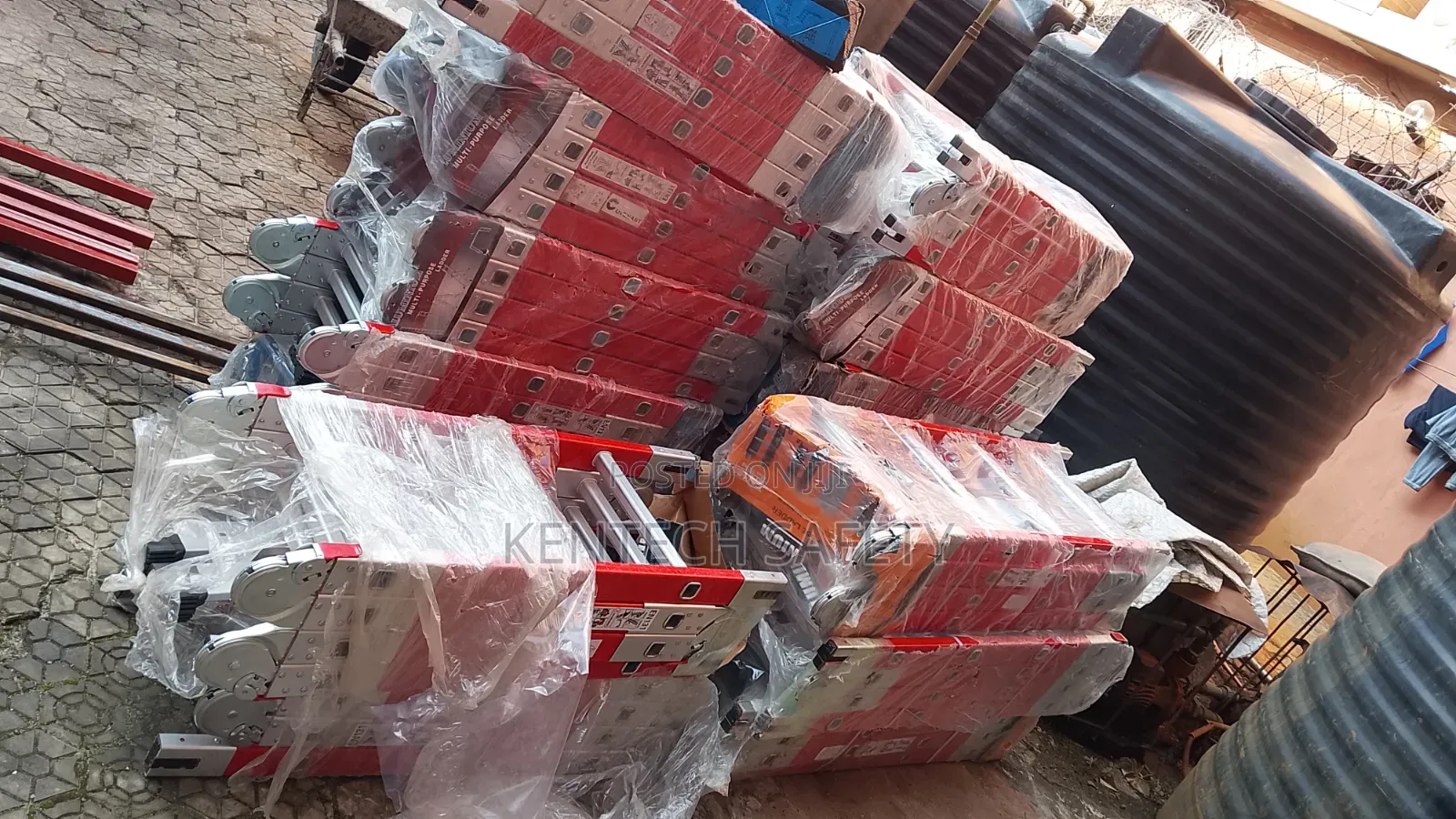 4x3 Fiberglass Ladder Multipurpose Type Original