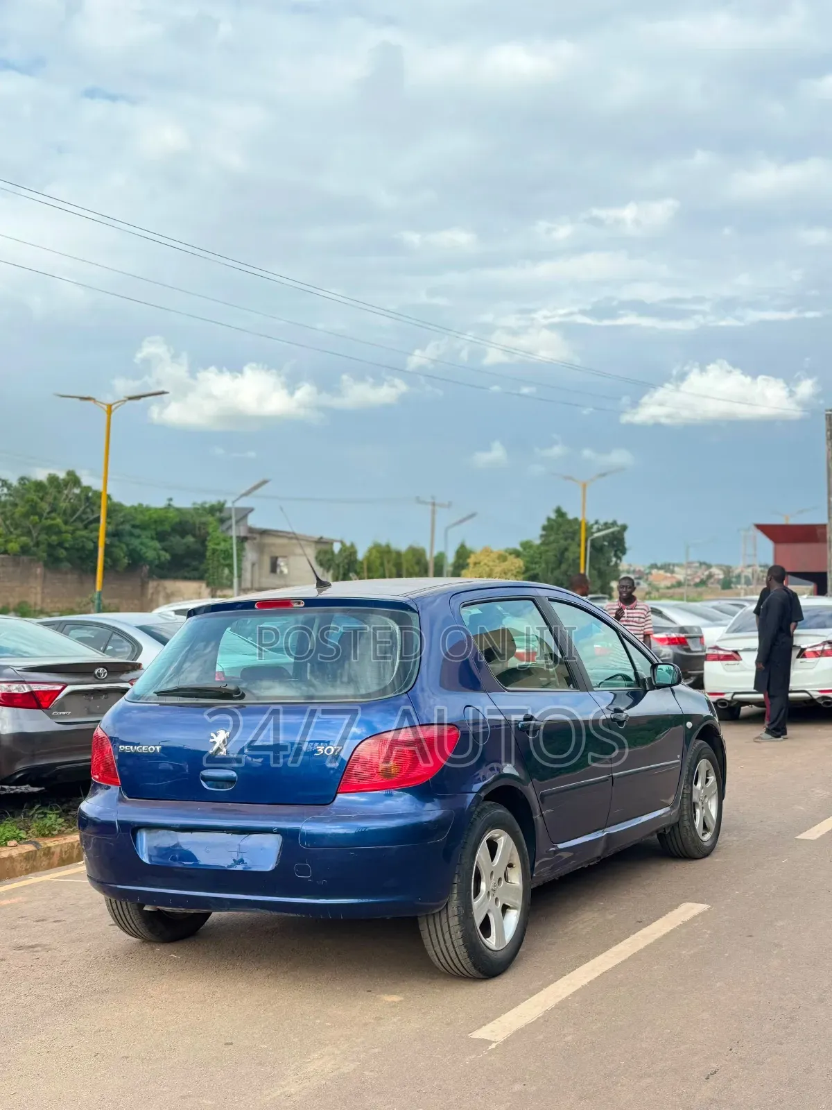 Peugeot 307 2004 Blue