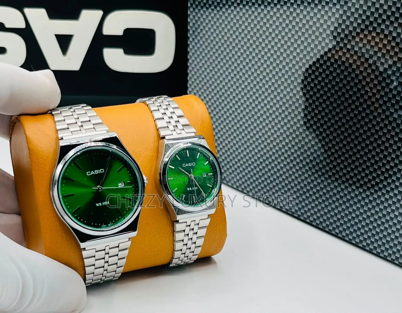Casio Quality Luxury Couples Set Wristwatch