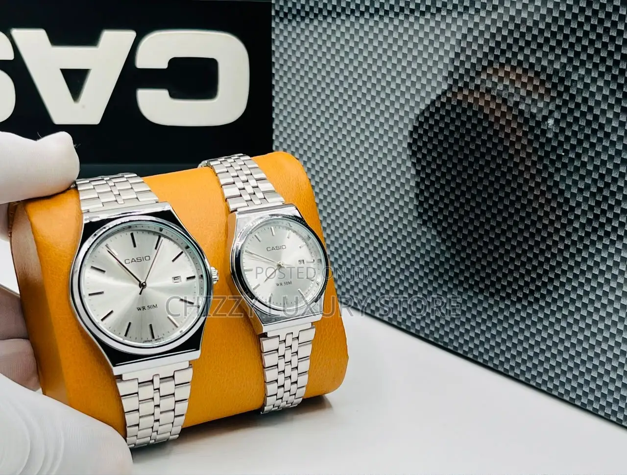 Casio Quality Luxury Couples Set Wristwatch