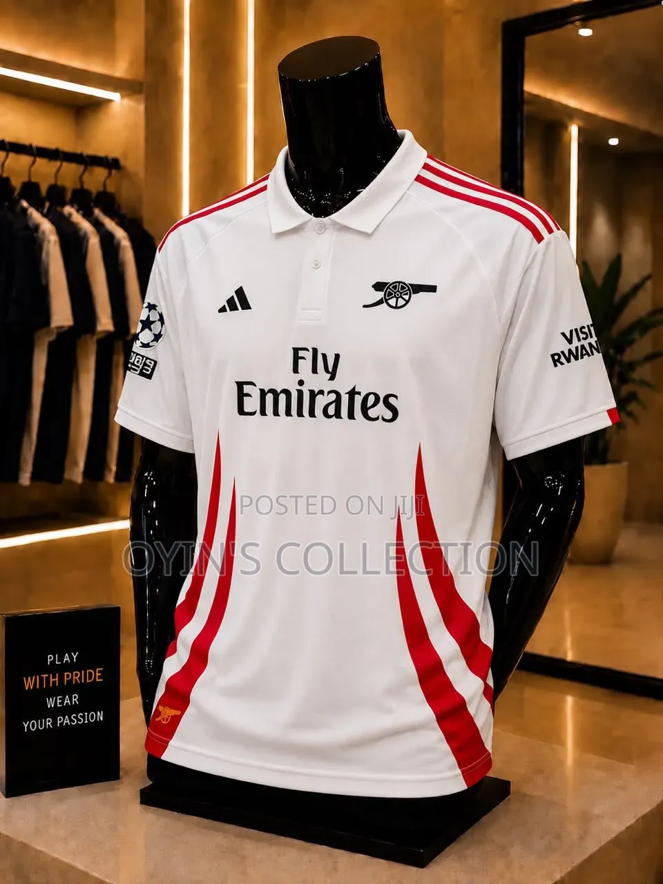 Arsenal Official Jersey – Authentic Gunners Football Shirt