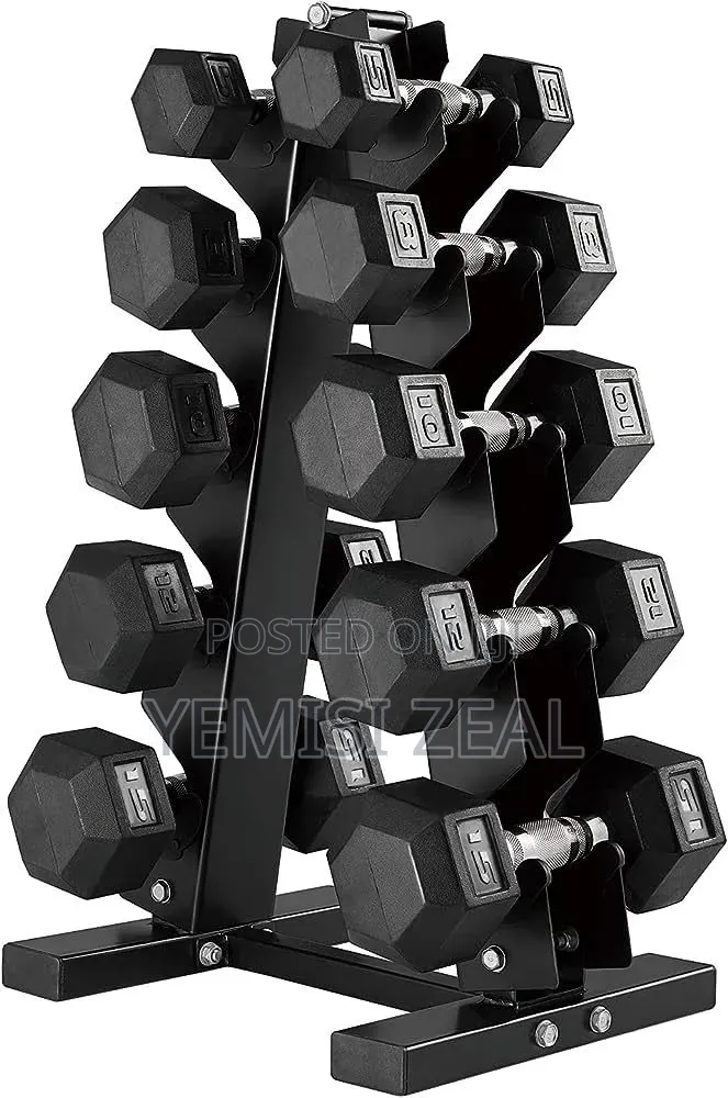 5 Steps Dumbbell Rack