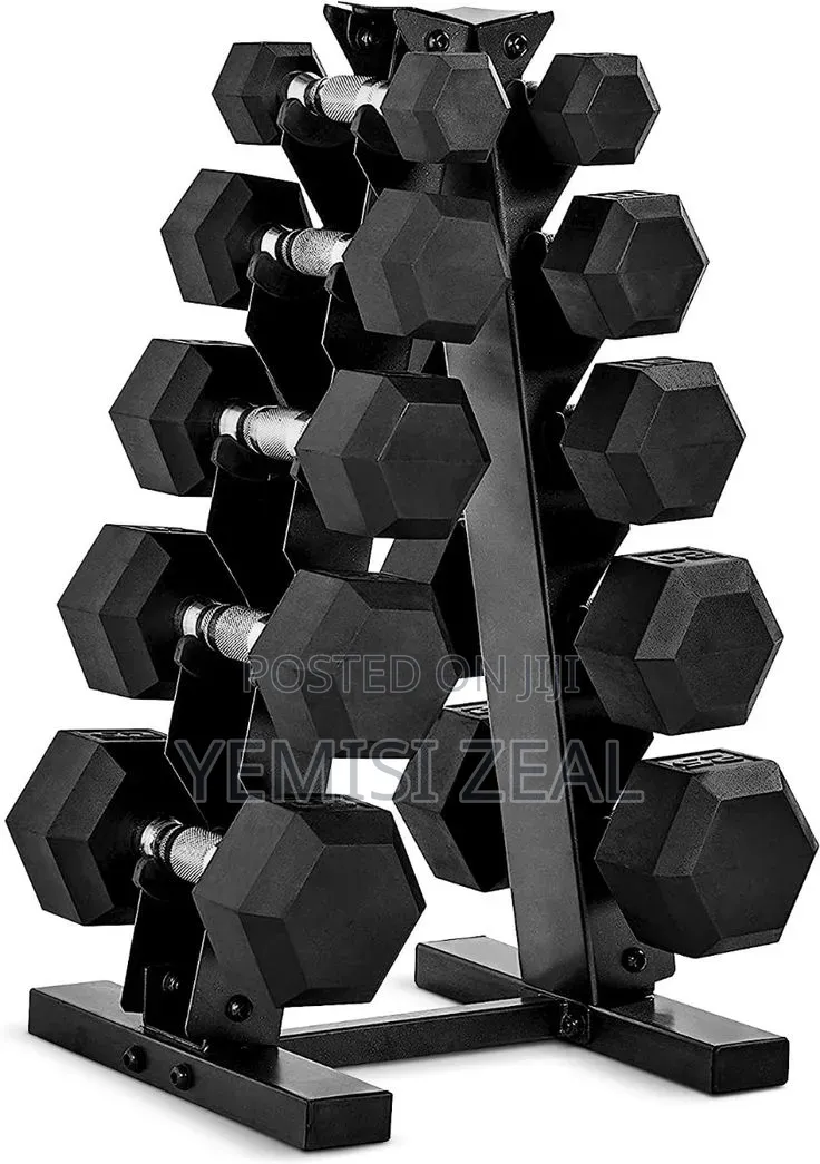5 Steps Dumbbell Rack