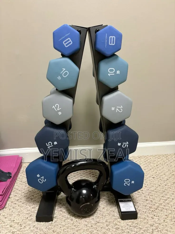5 Steps Dumbbell Rack