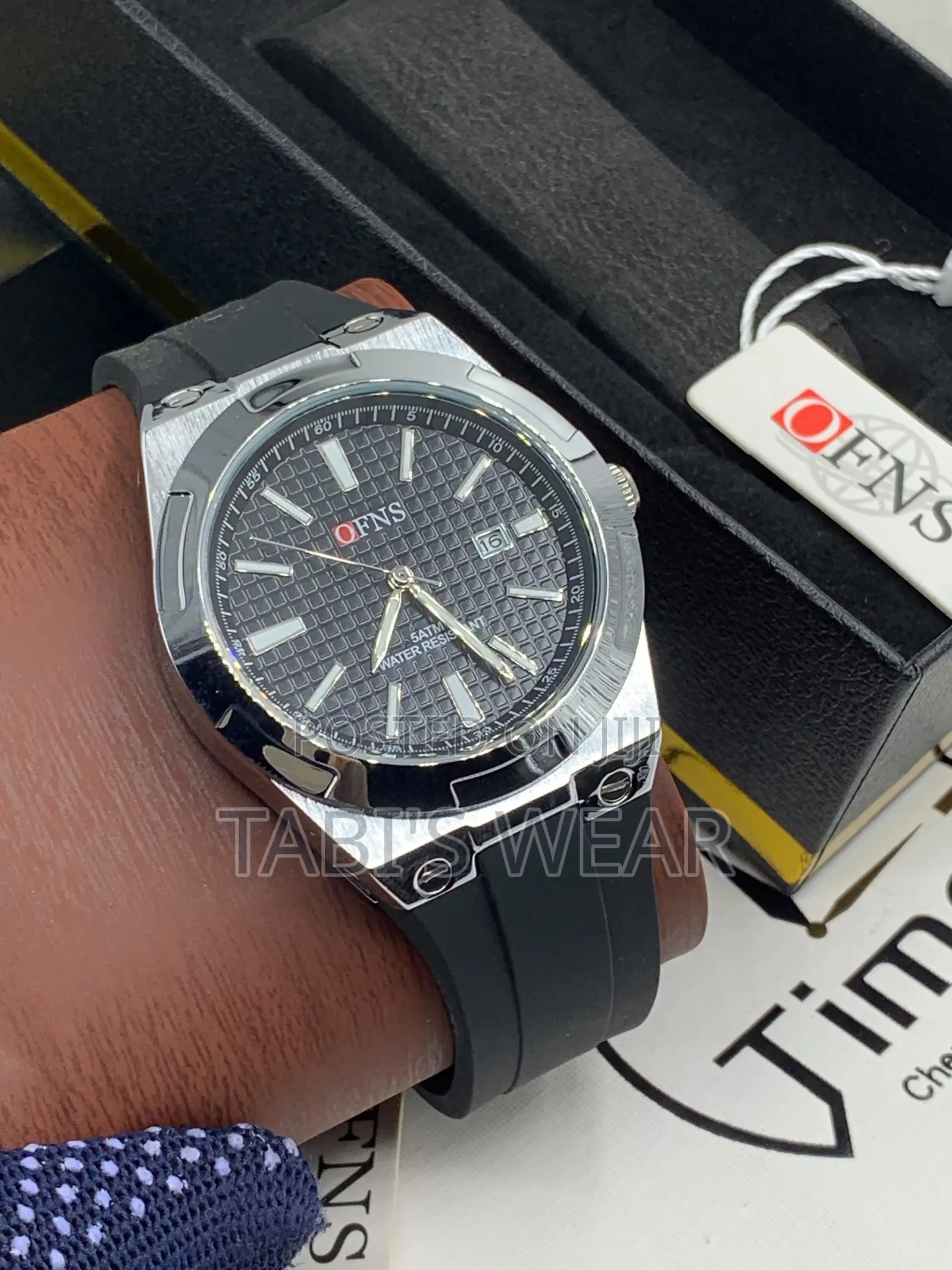 OFNS Unisex Wristwatch, Wristwatch for Men