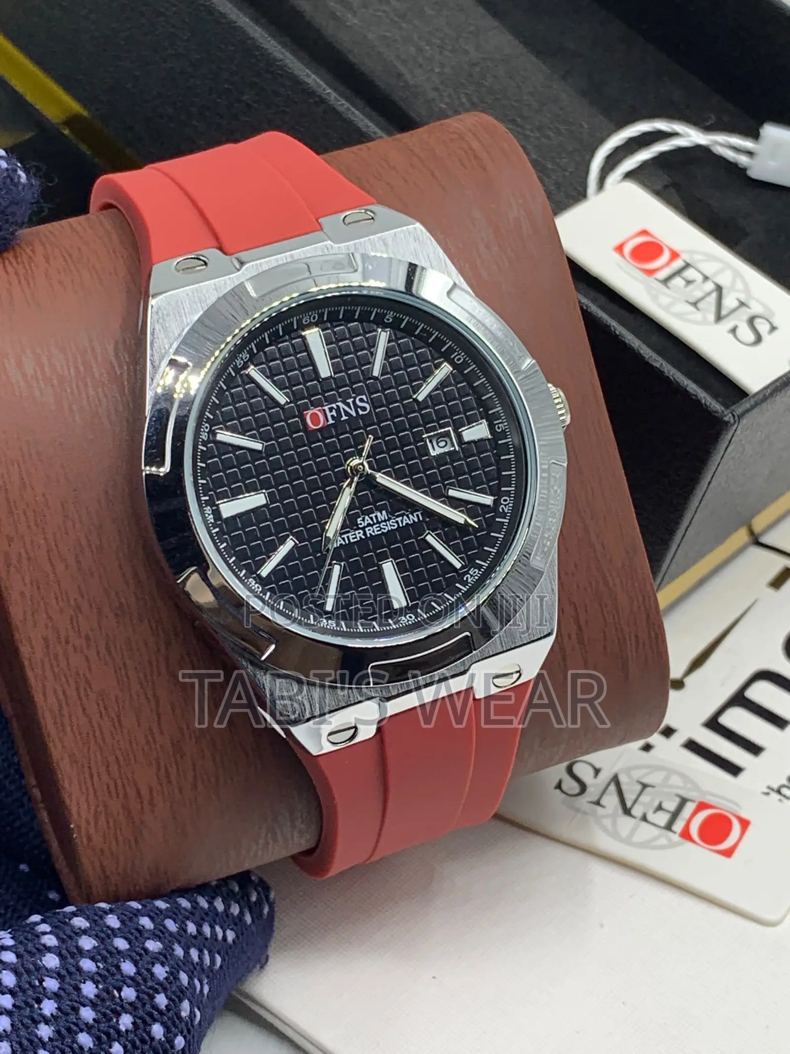 OFNS Unisex Wristwatch, Wristwatch for Men