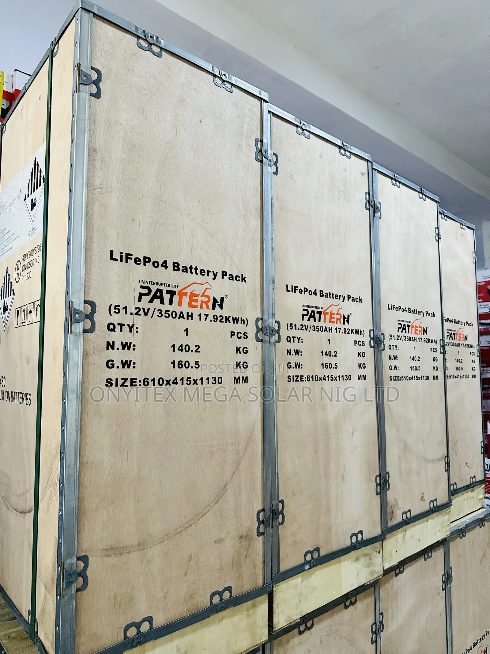 Pattern Lithium Ion Battery 17.5kwh 48v With Warranty