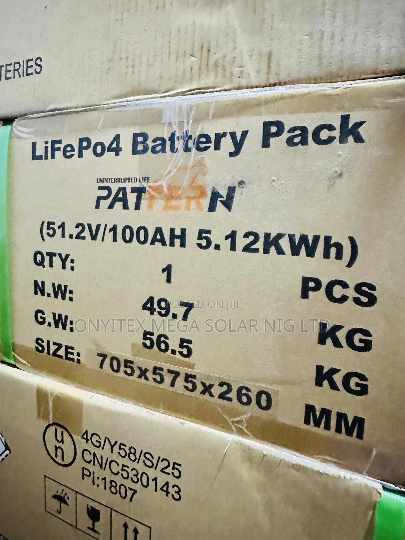 Pattern Lithium Ion Battery 5kwh 48v With Warranty