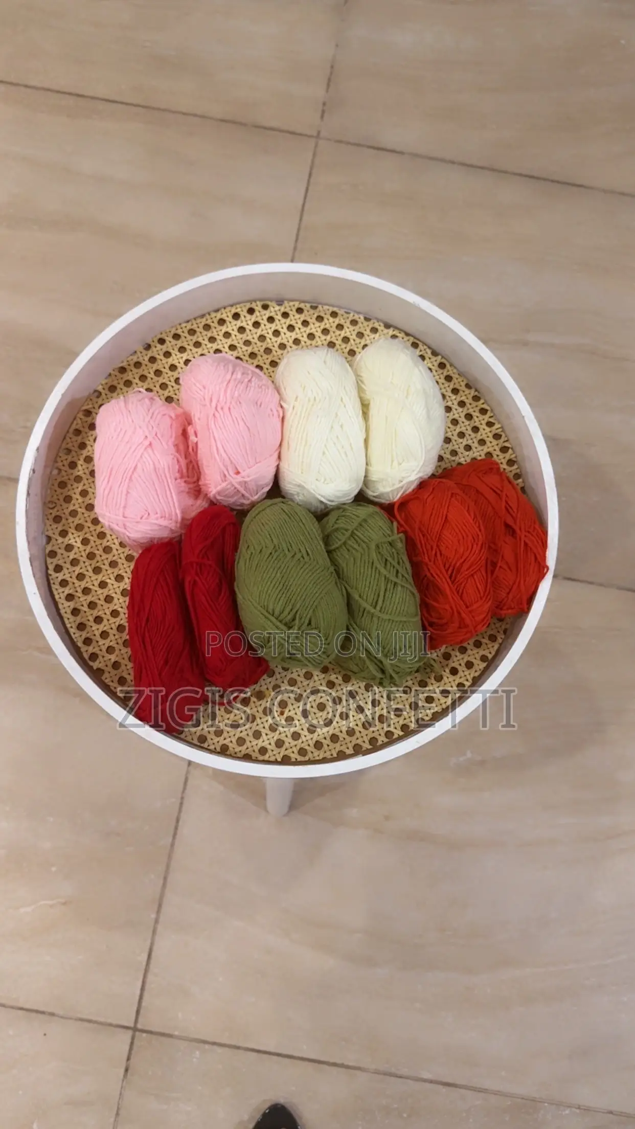 Milk Cotton Yarn
