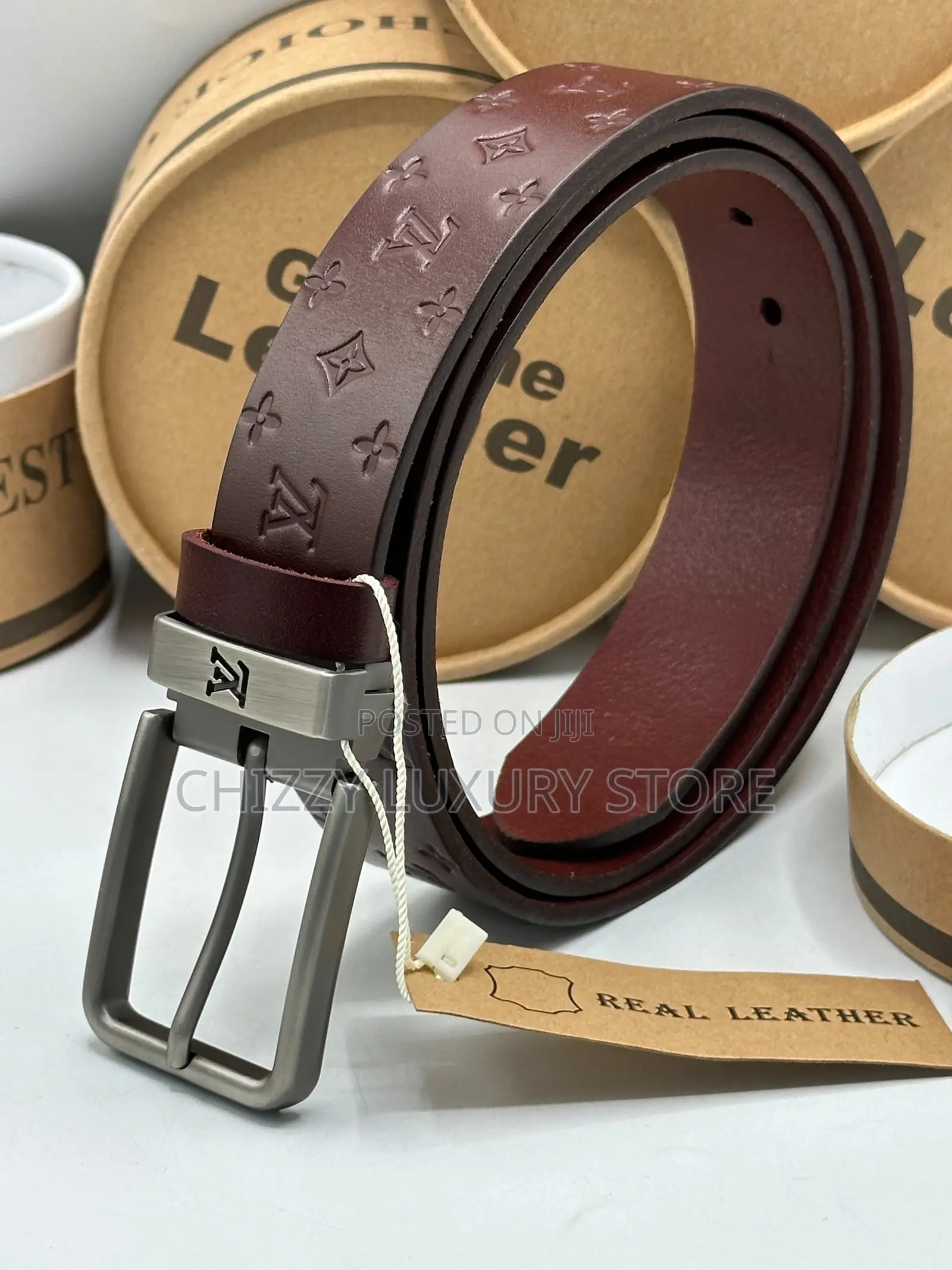 Emporio Armani Quality Luxury Men Genuine Leather Belt