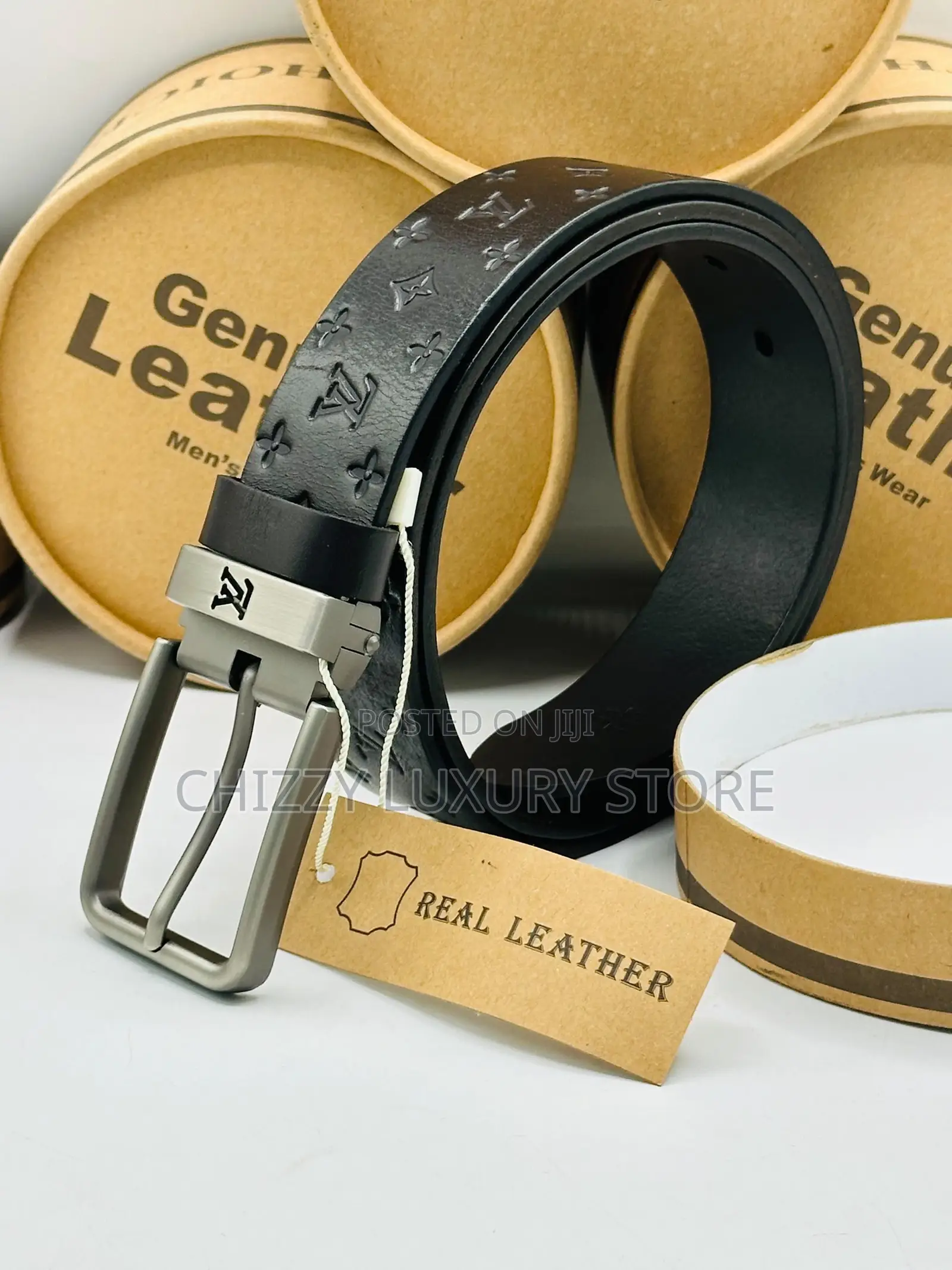 Emporio Armani Quality Luxury Men Genuine Leather Belt