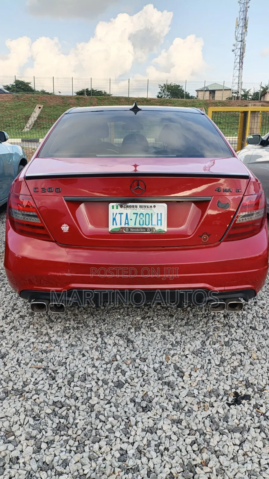 Mercedes-Benz C300 2013 Red