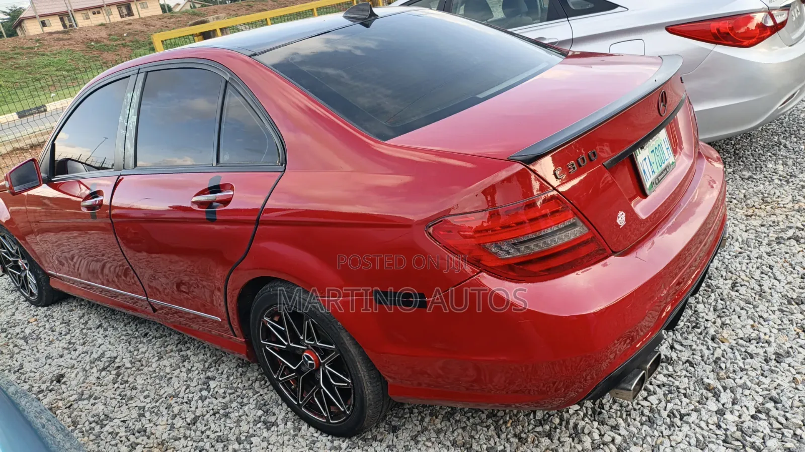 Mercedes-Benz C300 2013 Red