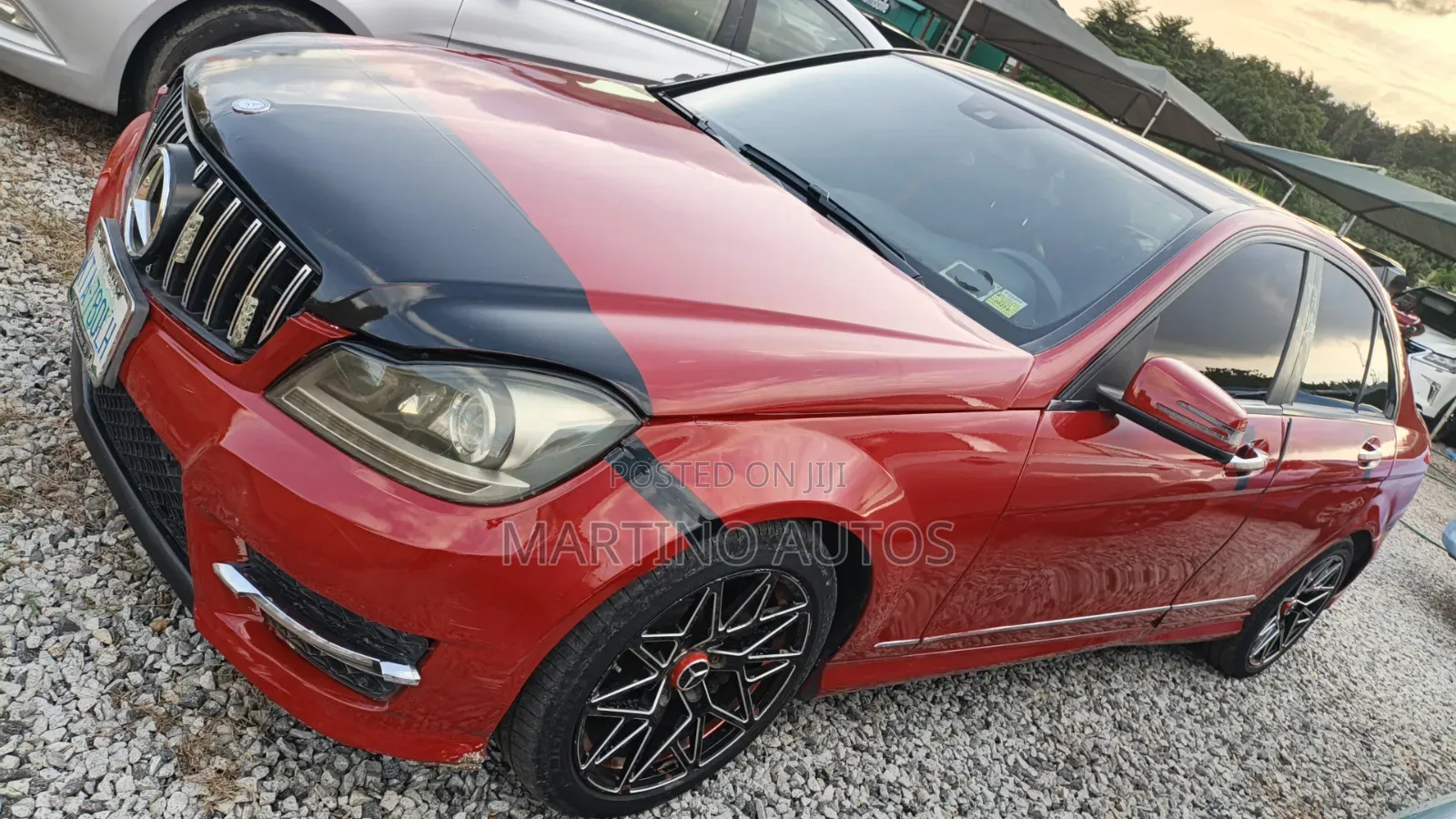 Mercedes-Benz C300 2013 Red