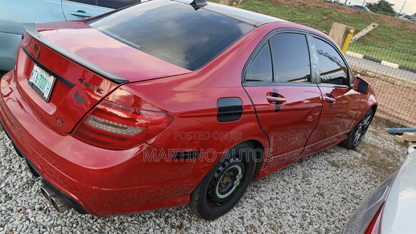 Mercedes-Benz C300 2013 Red
